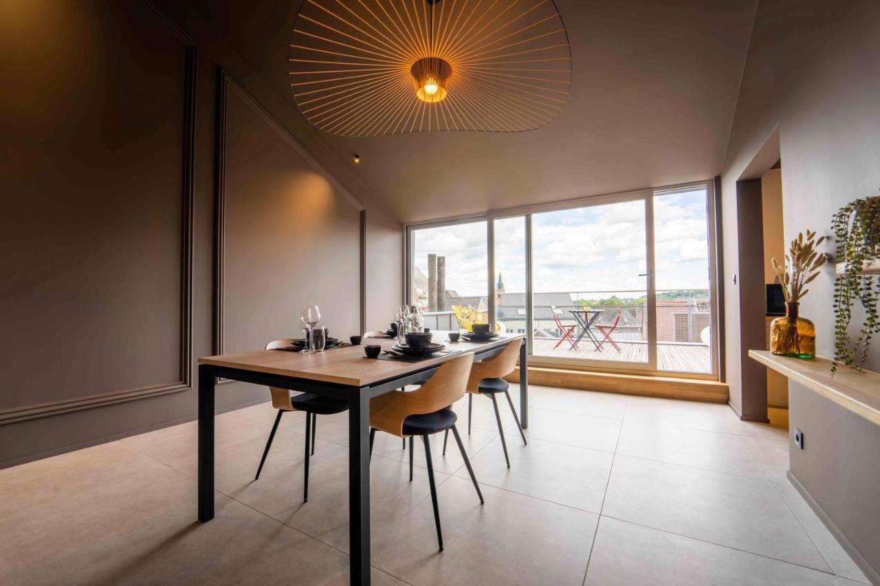 Luxury Penthouse & Terrace - Mons City Center Zewnętrze zdjęcie