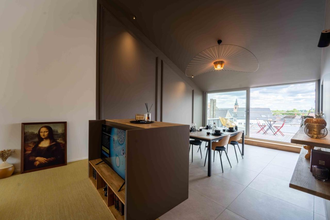 Luxury Penthouse & Terrace - Mons City Center Zewnętrze zdjęcie