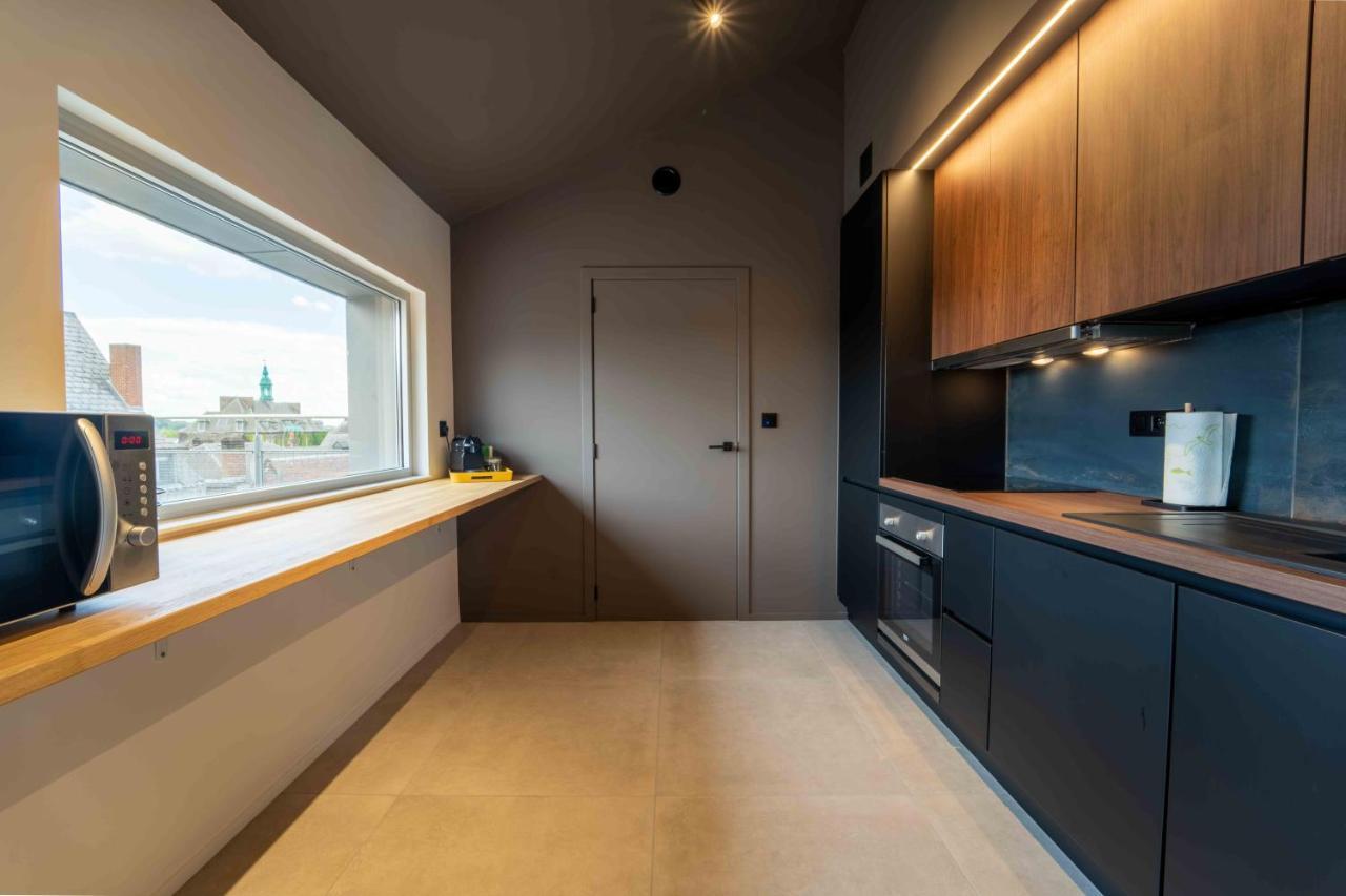 Luxury Penthouse & Terrace - Mons City Center Zewnętrze zdjęcie